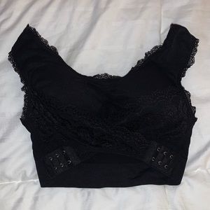 Black bralette